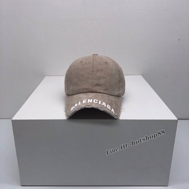 Balenciaga專櫃新款巴黎世家百搭款男女通用棒球帽鴨舌帽 mmyj3474